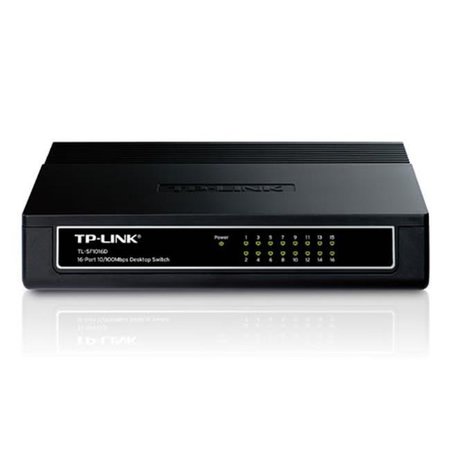 TP-LINK TP-Link TL-SF1016D Network 16-Port 10-100Mbps Desktop Switch TL-SF1016D
